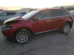 Salvage cars for sale at Las Vegas, NV auction: 2014 Lincoln MKX