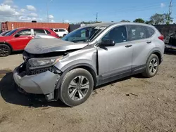 Salvage cars for sale at Homestead, FL auction: 2019 Honda CR-V LX