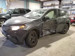 Salvage cars for sale at Eldridge, IA auction: 2018 Toyota Rav4 LE