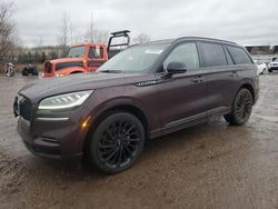 Salvage cars for sale at Columbia Station, OH auction: 2023 Lincoln Aviator Reserve