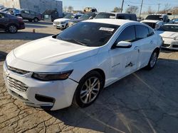 Chevrolet salvage cars for sale: 2017 Chevrolet Malibu LT