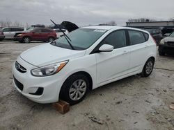 Hyundai salvage cars for sale: 2016 Hyundai Accent SE