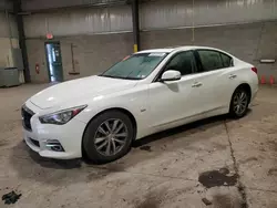 Salvage cars for sale at Chalfont, PA auction: 2017 Infiniti Q50 Premium