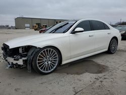 Salvage Cars with No Bids Yet For Sale at auction: 2022 Mercedes-Benz S 500 4matic