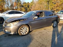 Carros salvage a la venta en subasta: 2015 Honda Accord EXL