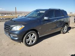 2012 Mercedes-Benz ML 350 4matic en venta en Albuquerque, NM