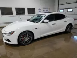 Maserati salvage cars for sale: 2015 Maserati Ghibli S