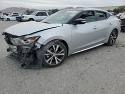 Salvage cars for sale at Las Vegas, NV auction: 2016 Nissan Maxima 3.5S