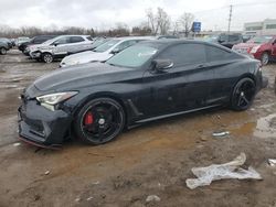 Salvage cars for sale at Chicago Heights, IL auction: 2017 Infiniti Q60 RED Sport 400