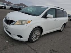 Salvage cars for sale at North Las Vegas, NV auction: 2016 Toyota Sienna LE