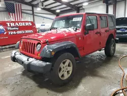 Jeep Vehiculos salvage en venta: 2014 Jeep Wrangler Unlimited Sport