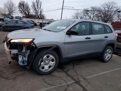 Salvage cars for sale at Moraine, OH auction: 2015 Jeep Cherokee Sport