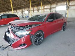 Salvage cars for sale at Phoenix, AZ auction: 2021 Honda Accord Sport