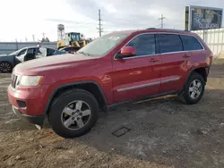 Salvage cars for sale at Chicago Heights, IL auction: 2011 Jeep Grand Cherokee Laredo