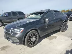 Salvage cars for sale at Grand Prairie, TX auction: 2023 Mercedes-Benz GLC Coupe 300 4matic