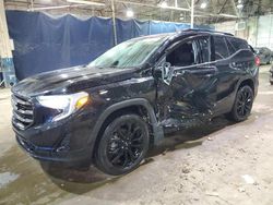 Salvage cars for sale at Woodhaven, MI auction: 2021 GMC Terrain SLT