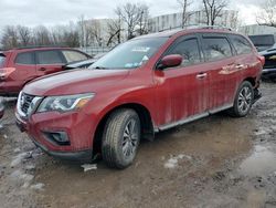 Nissan Vehiculos salvage en venta: 2018 Nissan Pathfinder S