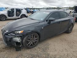 Salvage cars for sale from Copart Houston, TX: 2016 Lexus IS 200T