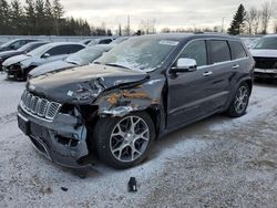 2019 Jeep Grand Cherokee Overland en venta en Bowmanville, ON