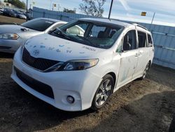 Salvage cars for sale at American Canyon, CA auction: 2013 Toyota Sienna Sport