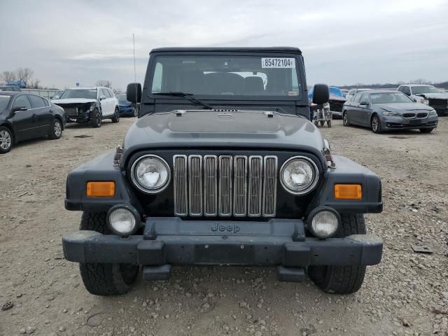 2003 Jeep Wrangler / TJ Sahara