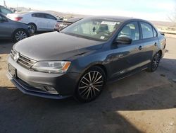 Volkswagen salvage cars for sale: 2015 Volkswagen Jetta SE