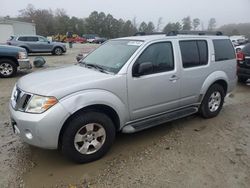 Salvage cars for sale at Hampton, VA auction: 2008 Nissan Pathfinder S