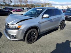 Mitsubishi salvage cars for sale: 2018 Mitsubishi Outlander Sport ES