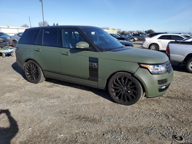 2016 Land Rover Range Rover Supercharged