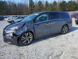 Honda Odyssey salvage cars for sale: 2021 Honda Odyssey Touring