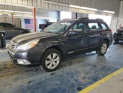 Salvage cars for sale at Fort Wayne, IN auction: 2012 Subaru Outback 2.5I