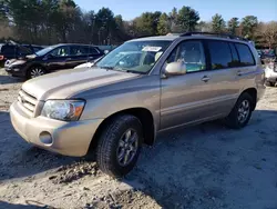 Toyota Highlander salvage cars for sale: 2007 Toyota Highlander Sport