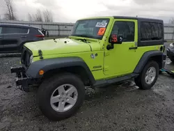 Jeep Wrangler Sport Vehiculos salvage en venta: 2017 Jeep Wrangler Sport