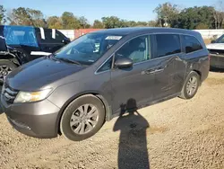 Salvage cars for sale at Theodore, AL auction: 2016 Honda Odyssey EXL