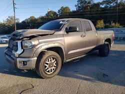 Salvage cars for sale at Savannah, GA auction: 2018 Toyota Tundra Double Cab SR