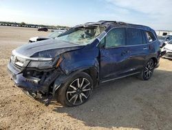 Salvage cars for sale at San Antonio, TX auction: 2020 Honda Pilot Touring