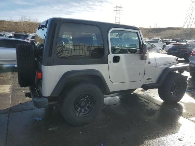 2006 Jeep Wrangler / TJ SE