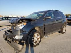 Chevrolet salvage cars for sale: 2017 Chevrolet Equinox LT