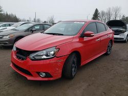 Salvage cars for sale at Bowmanville, ON auction: 2016 Nissan Sentra S