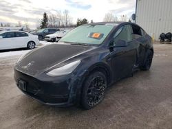 Salvage cars for sale at Bowmanville, ON auction: 2021 Tesla Model Y