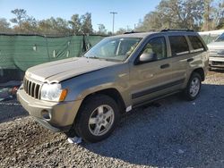 Jeep Grand Cherokee Laredo salvage cars for sale: 2005 Jeep Grand Cherokee Laredo