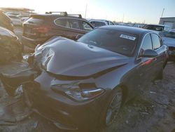 Alfa Romeo salvage cars for sale: 2017 Alfa Romeo Giulia TI Q4