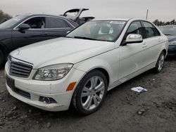 Salvage cars for sale at Windsor, NJ auction: 2008 Mercedes-Benz C300