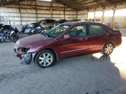 Salvage cars for sale at Phoenix, AZ auction: 2005 Honda Accord EX