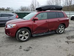 2008 Toyota Highlander Sport en venta en Hurricane, WV