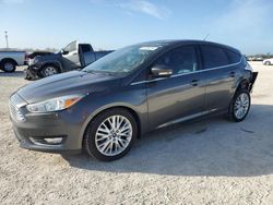 Salvage cars for sale at Arcadia, FL auction: 2015 Ford Focus Titanium