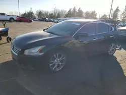 Salvage cars for sale at Denver, CO auction: 2013 Nissan Maxima S