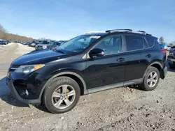 Salvage cars for sale from Copart West Warren, MA: 2015 Toyota Rav4 XLE