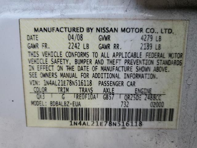 2008 Nissan Altima 2.5