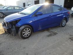 Salvage cars for sale at Jacksonville, FL auction: 2012 Hyundai Accent GLS